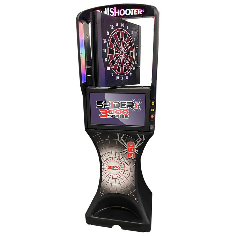 Arachnid Spider 3000 Home Electronic Dartboard – Black