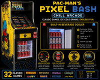 Pac-Man's Pixel Bash™ Chill Arcade with Built-In Refrigerator