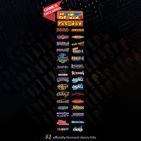 Pac-Man's Pixel Bash™ Chill Arcade with Built-In Refrigerator