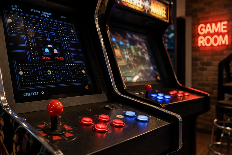 Authentic Arcade Experience