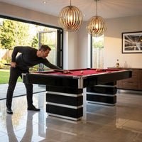 Aurelius NovaEdge 8-Foot Modern Pool Table — Lifestyle