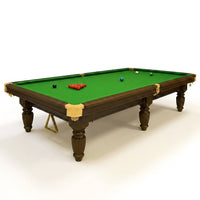 Imperial Verdant 12-Foot Snooker Table — Studio Shot