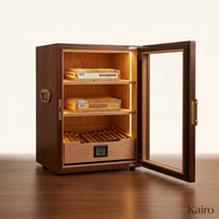 Luxidor Aureum 300 Electric Cigar Humidor Cabinet — Studio Shot