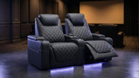 ObsidianCrest Diamond Recliner Pair — Lifestyle
