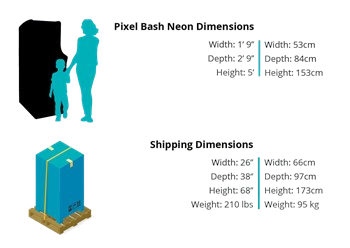 Pac-Man’s Pixel Bash Home Arcade – Neon Edition