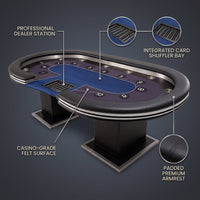 RoyalFlush Pro Dealer Poker Table — infographic