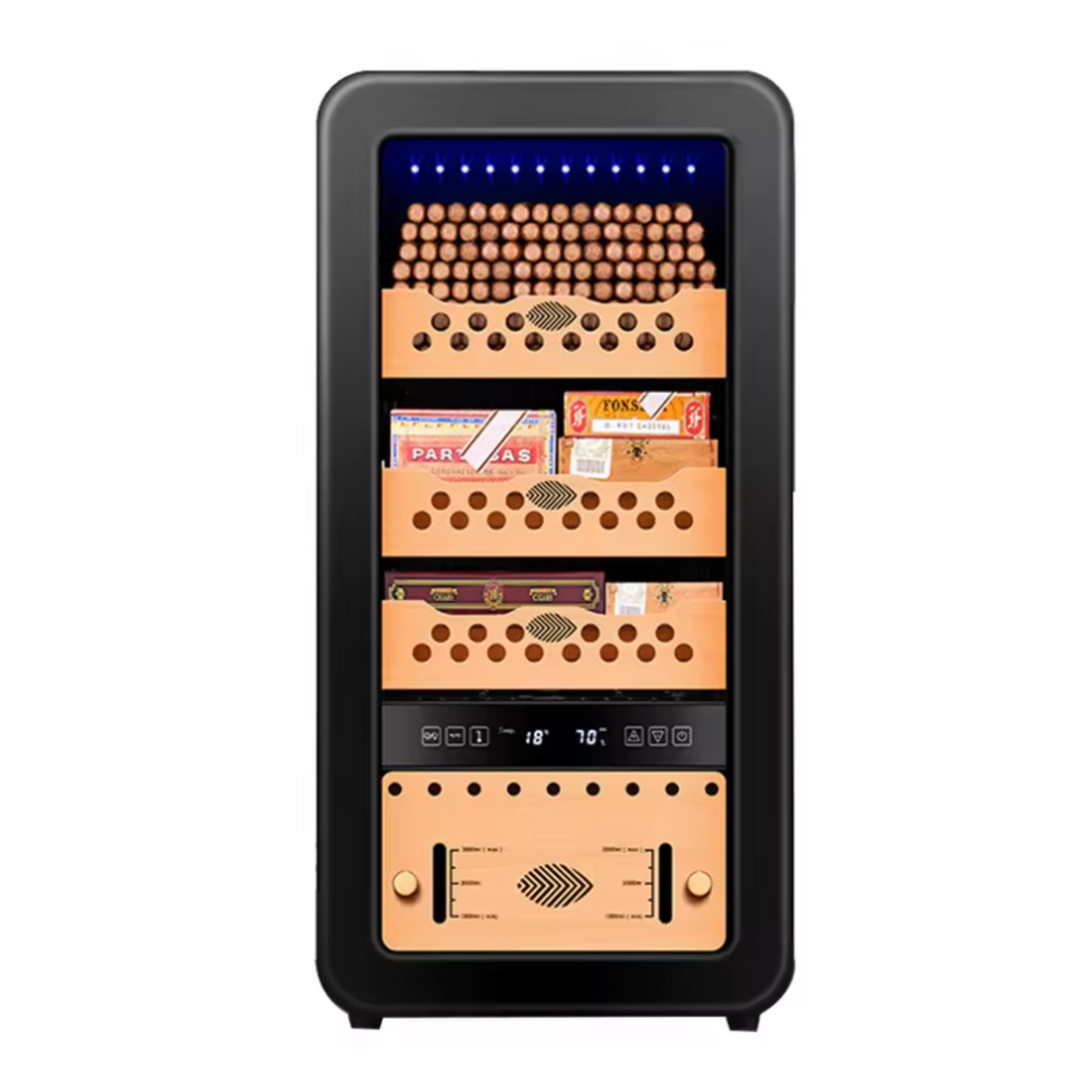 VentoCell Noir 600 Electronic Cigar Humidor